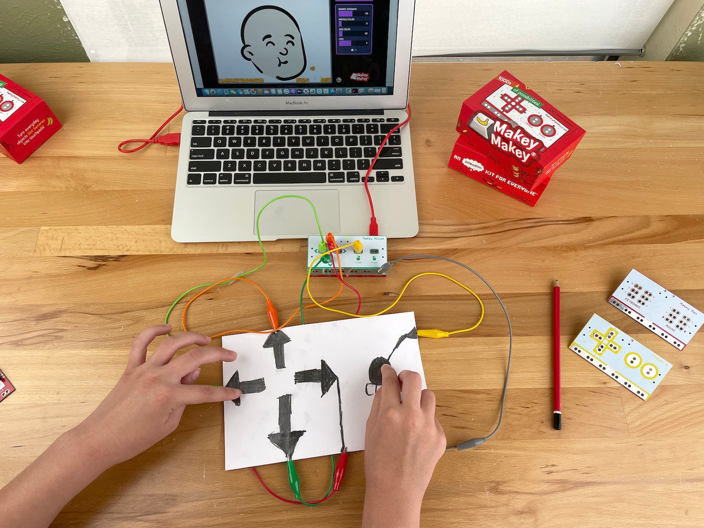 Fuzzy Face Mouse Control for Makey Mouse Backpack