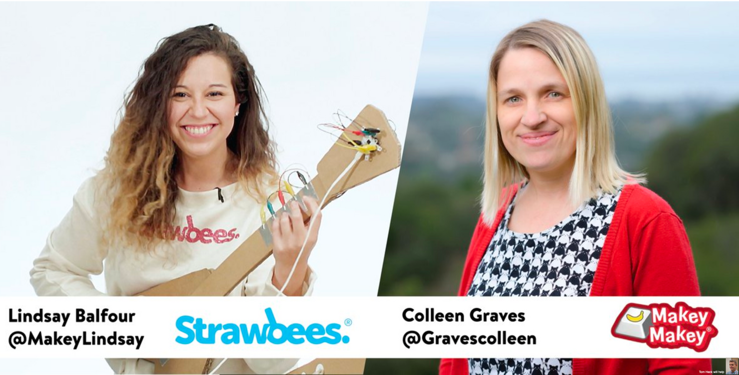 Let's Invent! Episode Six: Chain Reactions with Strawbees and Makey Makey
