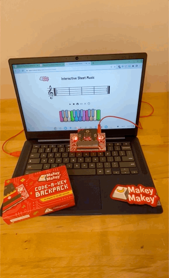 Code-a-Key Project #3: Flashlight Piano – Joylabz Official Makey