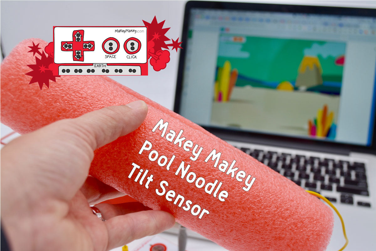 Makey Makey Pool Noodle Tilt Sensor by Aaron Graves