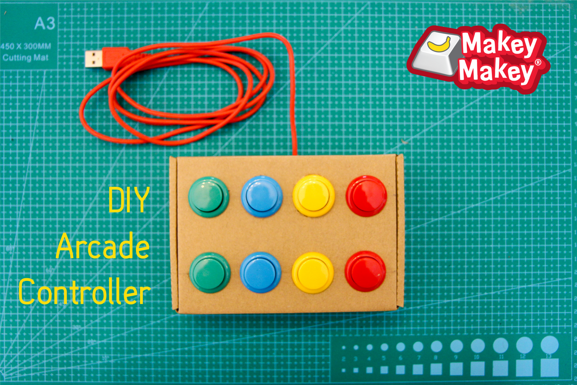New Project November: Makey Makey Arcade Buttons