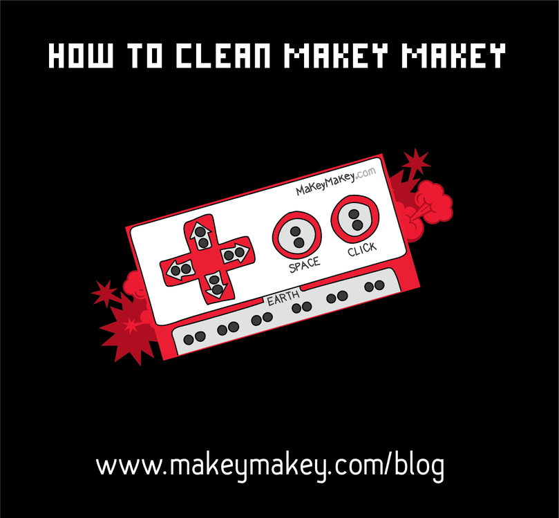 Cleaning Makey Makey