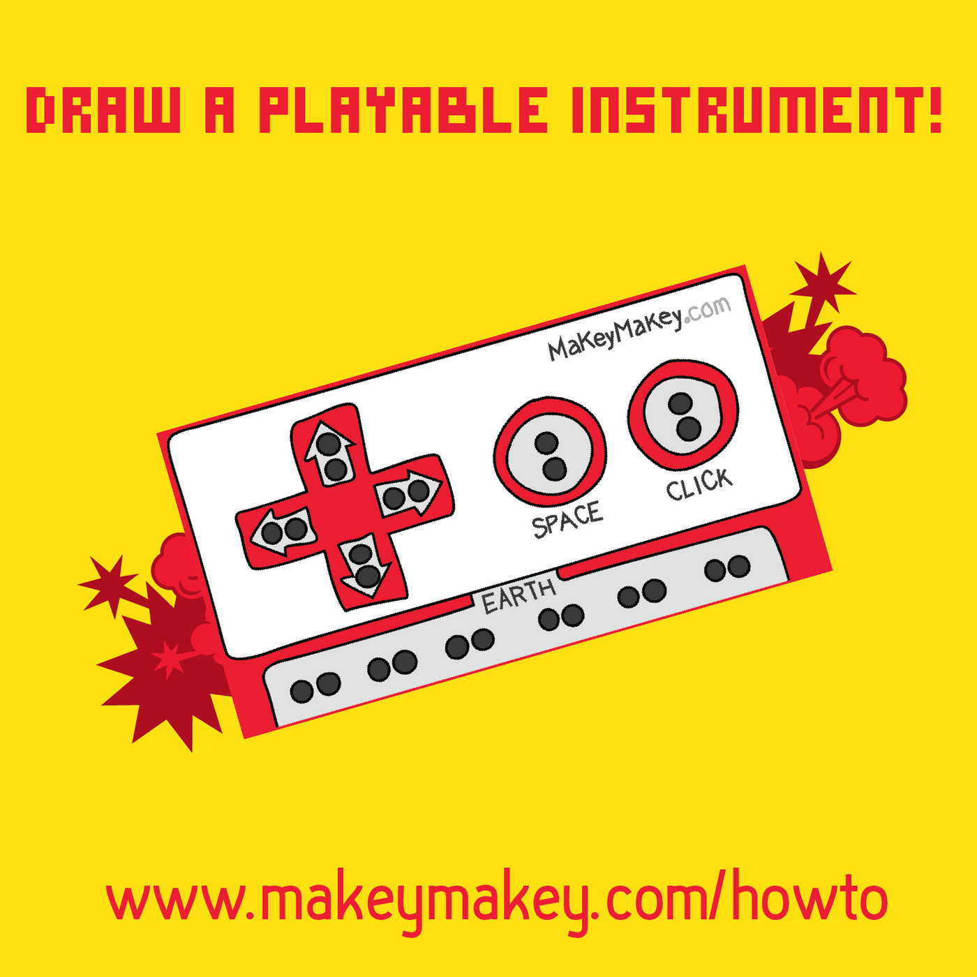 Makey Makey Instrment Lesson Four: Draw a Playable Instrument – Joylabz Official Makey Makey ...