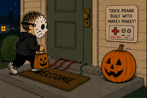 Spooktacular STEM: Create a Talking, Glowing Pumpkin with Makey Makey