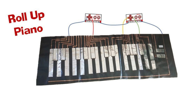 Roll Up Floor Piano Guide by Fraser McKay