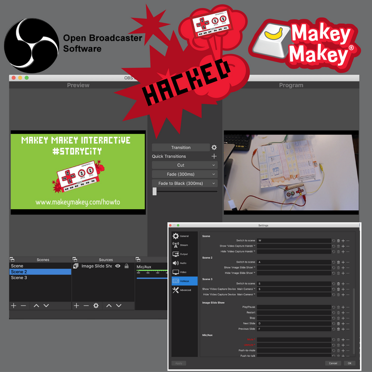 #FunFactFriday: Check out Stu Lowe's OBS Zoom Call Makey Makey Hack