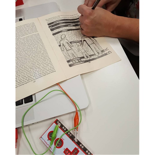 Blackout Poetry with Makey Makey and Scratch