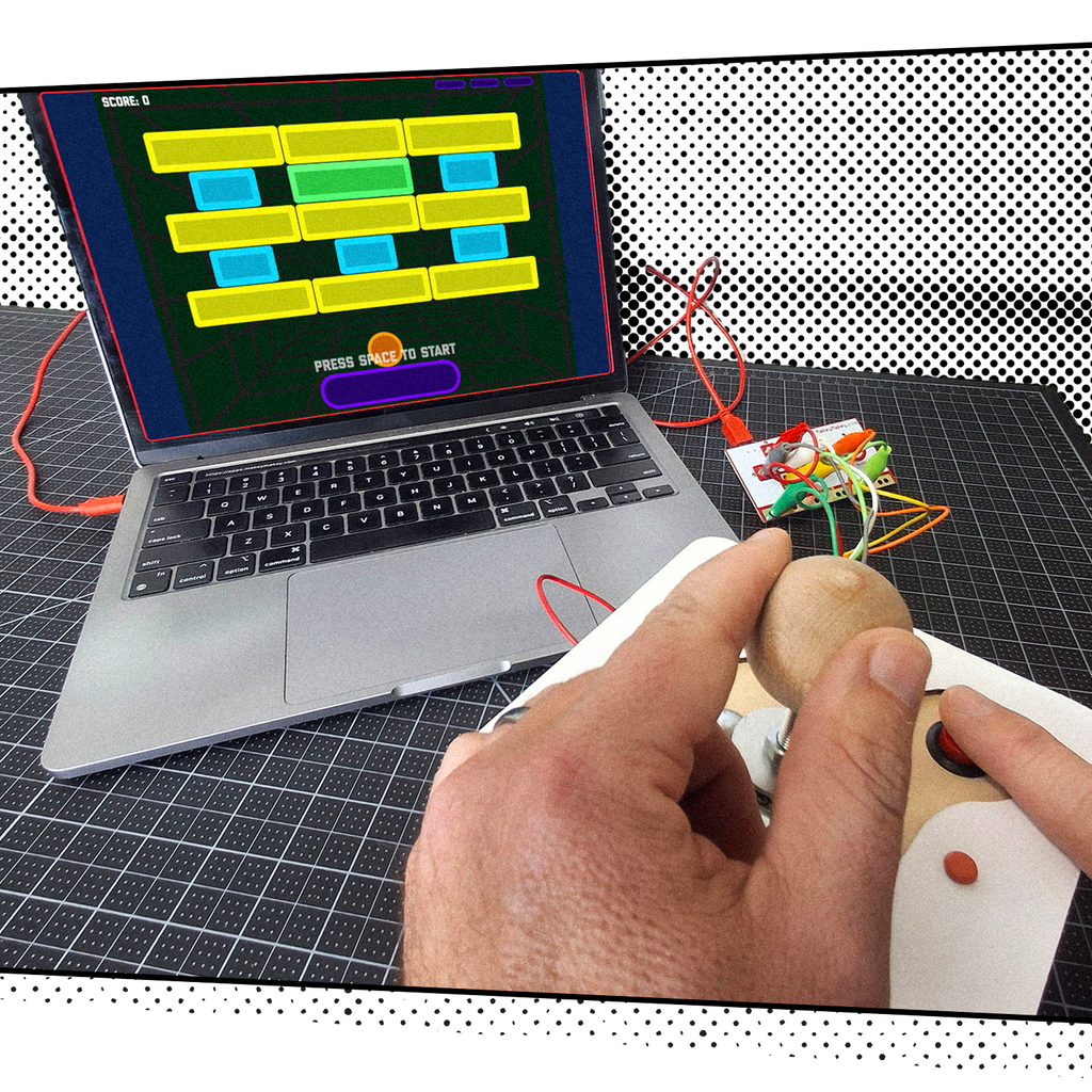 Retro Joystick Invention Launchpad