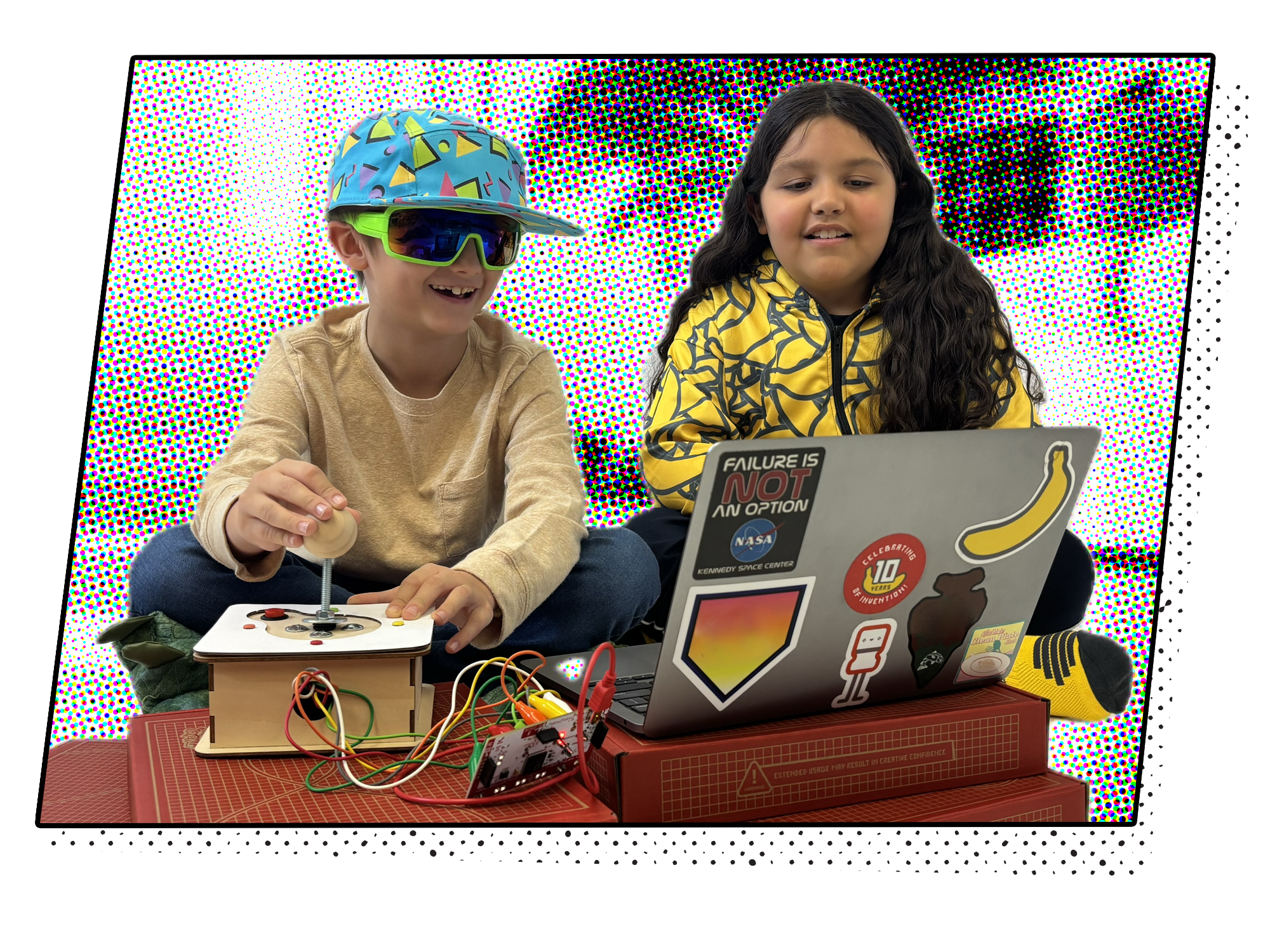 Retro Joystick Invention Launchpad – Joylabz Official Makey Makey