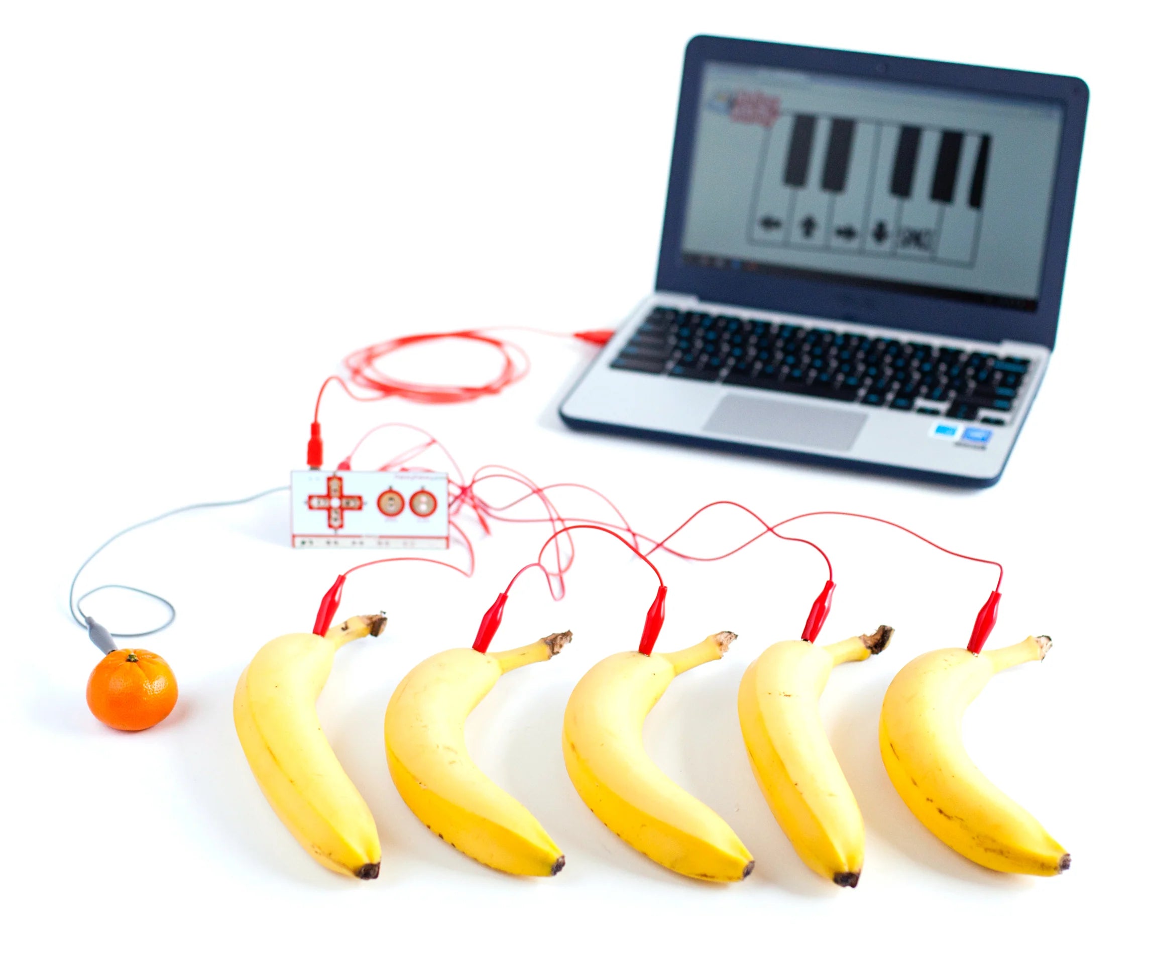 Banannas connecting to a computer