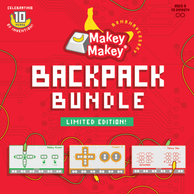 Makey Makey Backpack Bundle – Joylabz Official Makey Makey Store Makey Makey Backpack Bundle – Joylabz Official Makey Makey Store